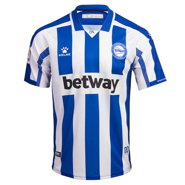 Tailandia Camiseta Alavés 1ª 2020 2021 Azul